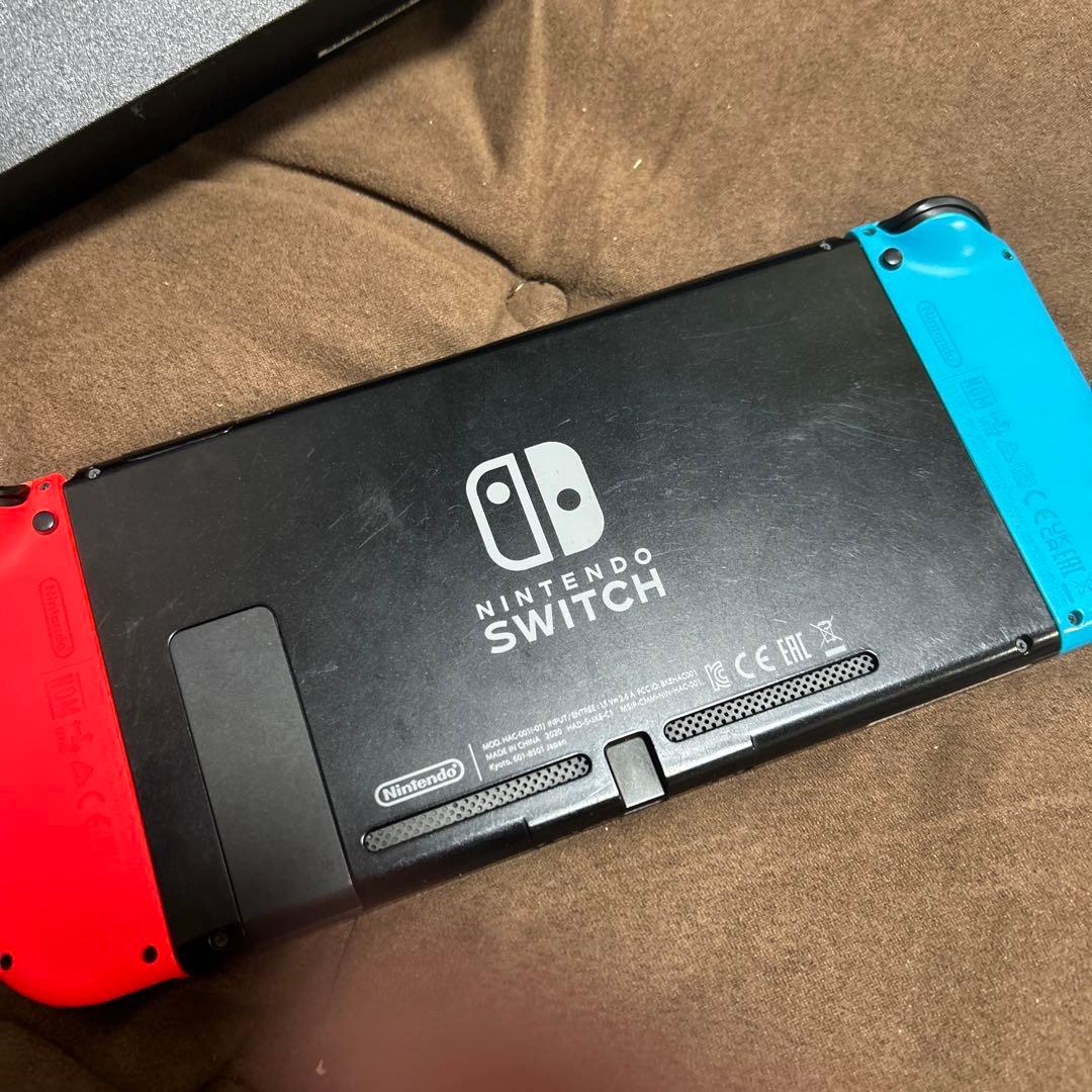 r*n様 Nintendo Switch 本体 赤/青 プロコントローラー付き
