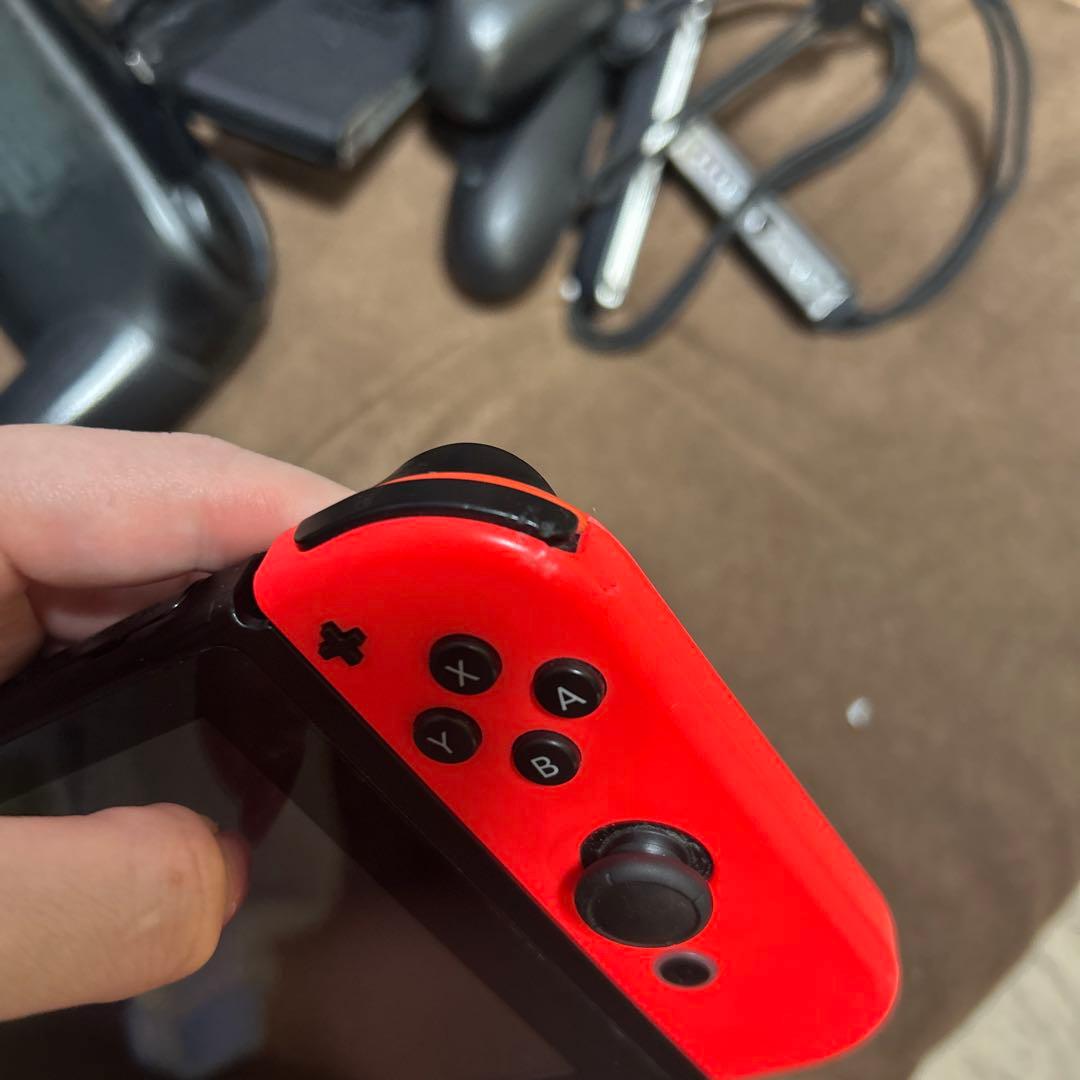 r*n様 Nintendo Switch 本体 赤/青 プロコントローラー付き