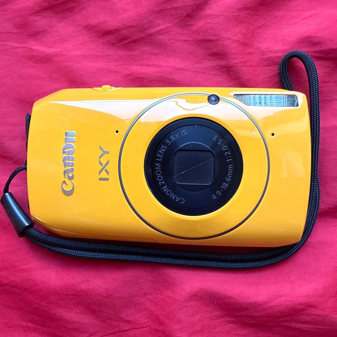Canon IXY 30Sコンパクトデジタルカメラ イエロー キャノン デジカメ