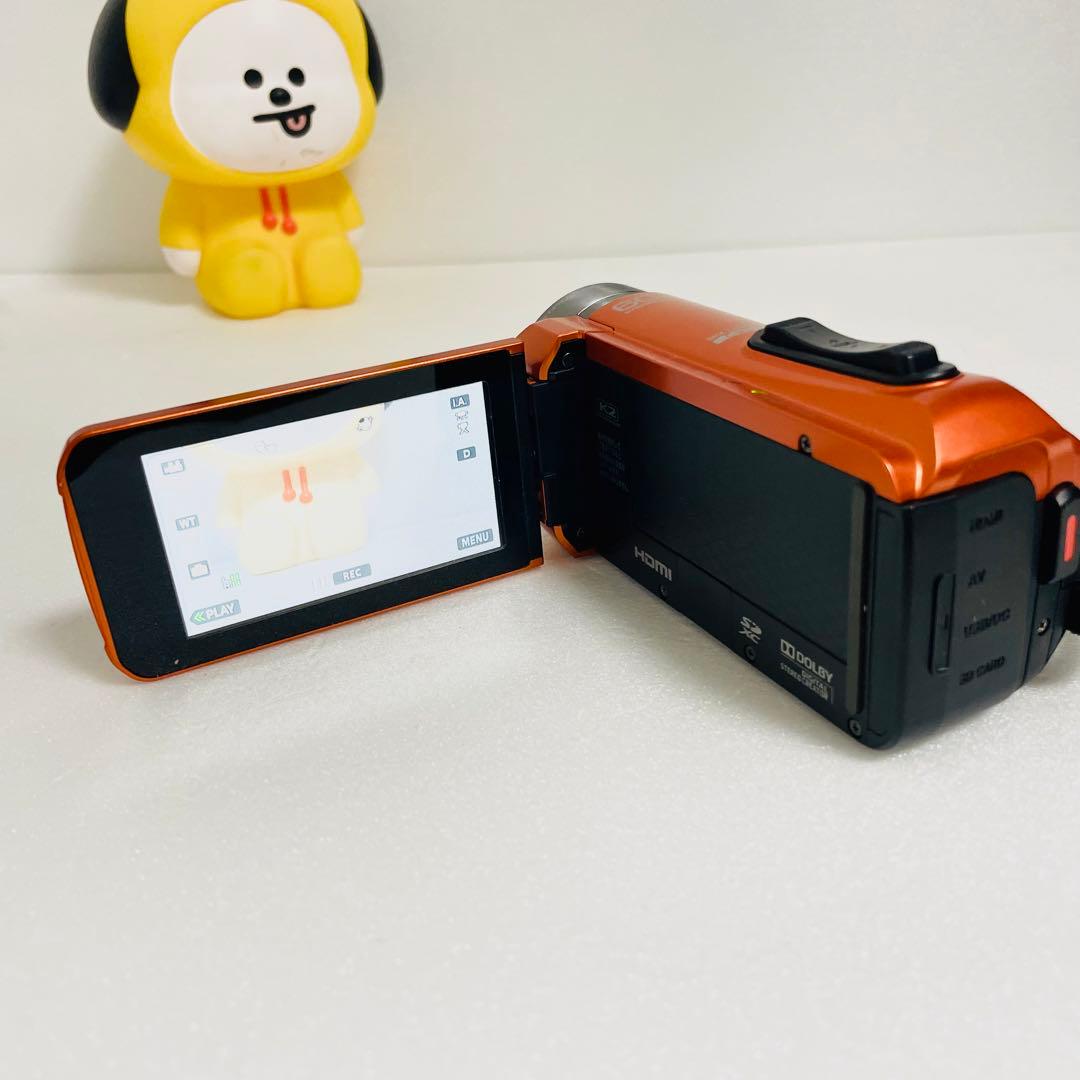 【動作OK】 JVC ケンウッド Everio GZ-R300 ビデオカメラ