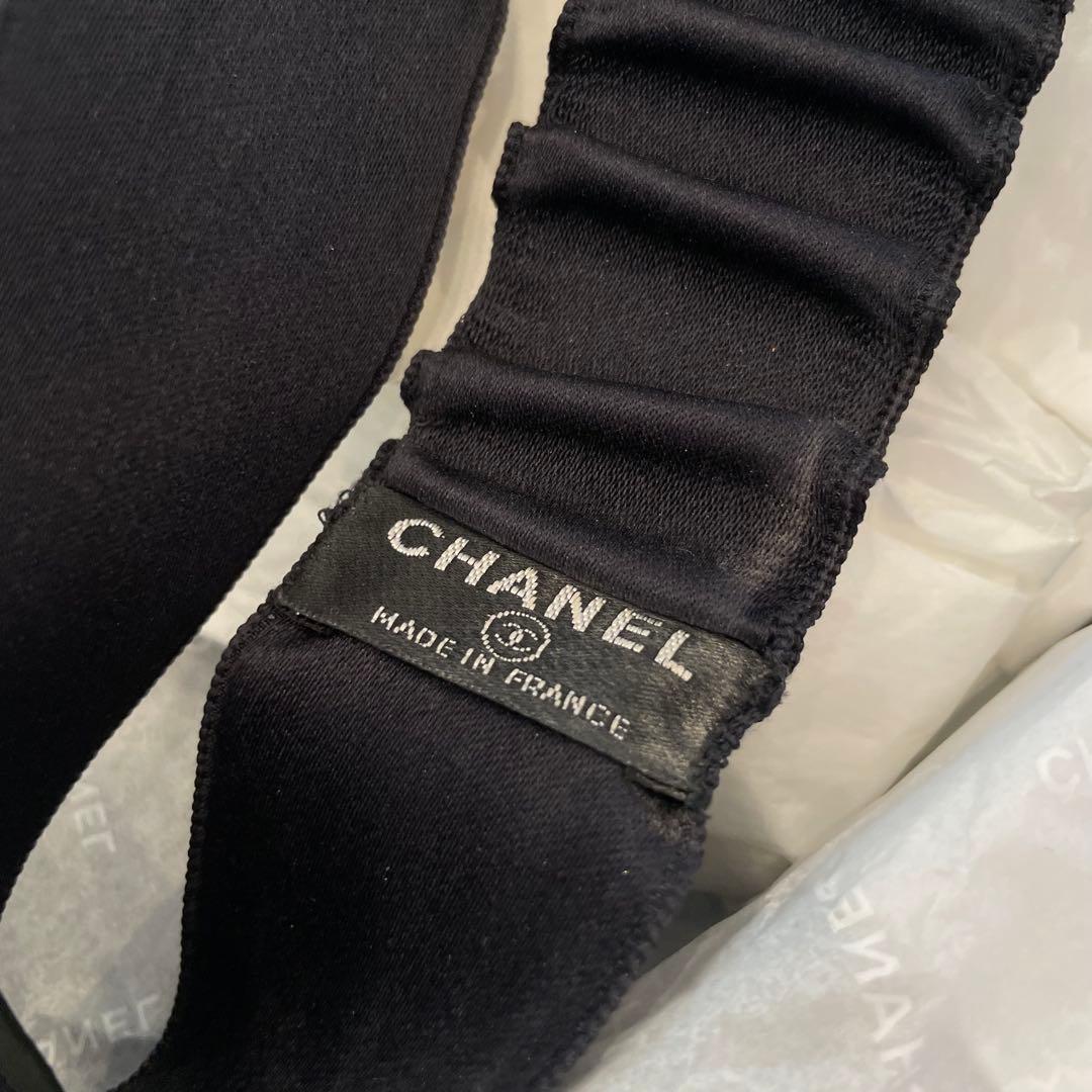 お値下げ‼️シャネル.CHANEL カメリア ヘアバンド