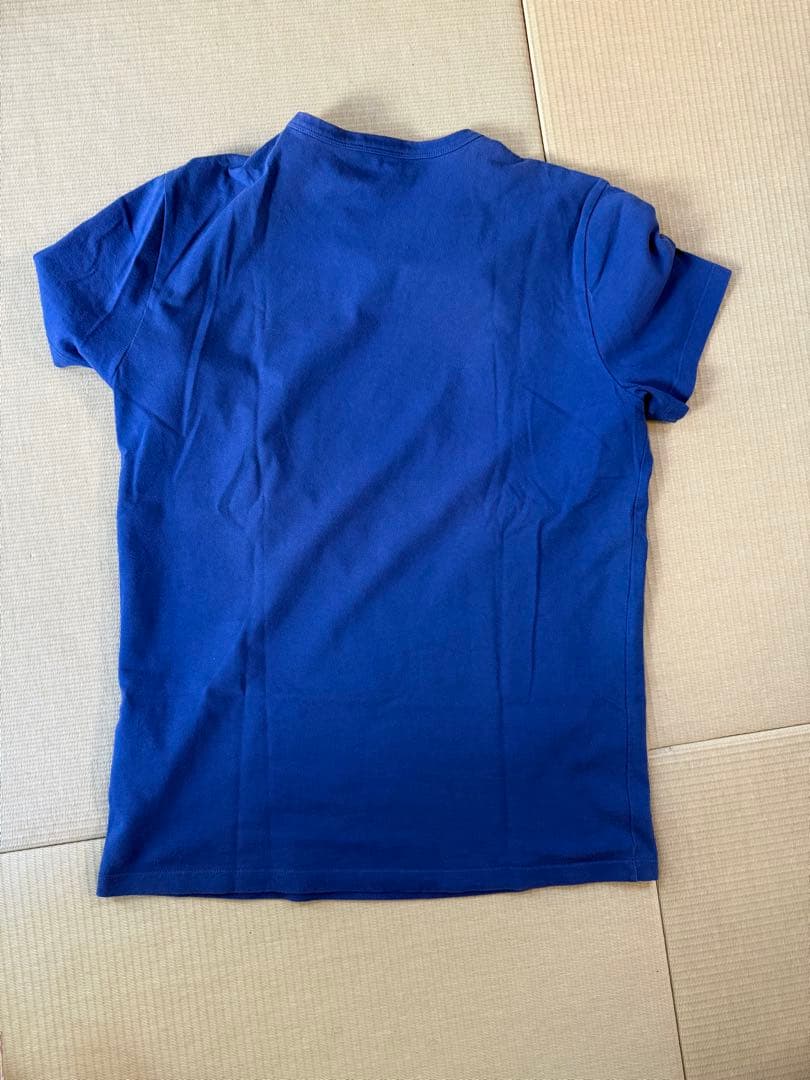 MONCLER 青 Tシャツ Mサイズ