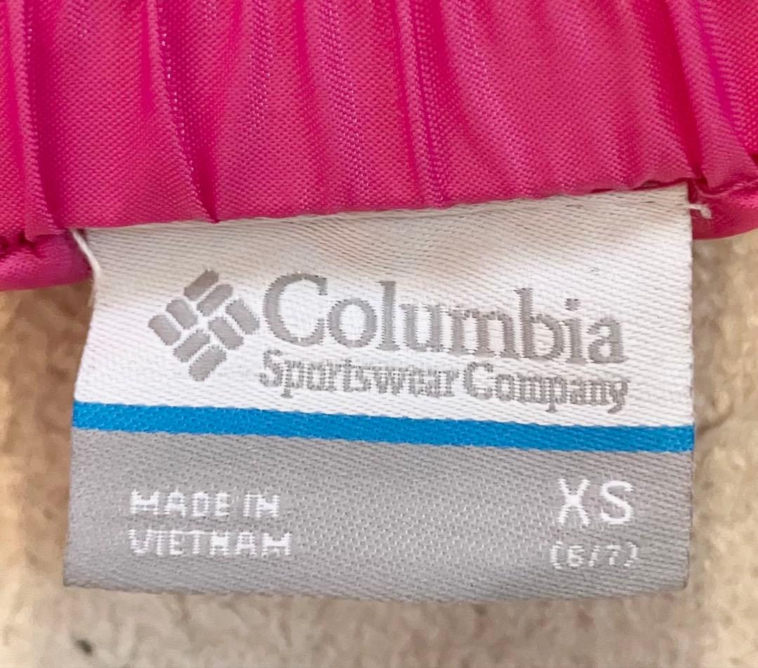 Columbia XS (120㎝) 子供用スキーウェアセット 手袋付き