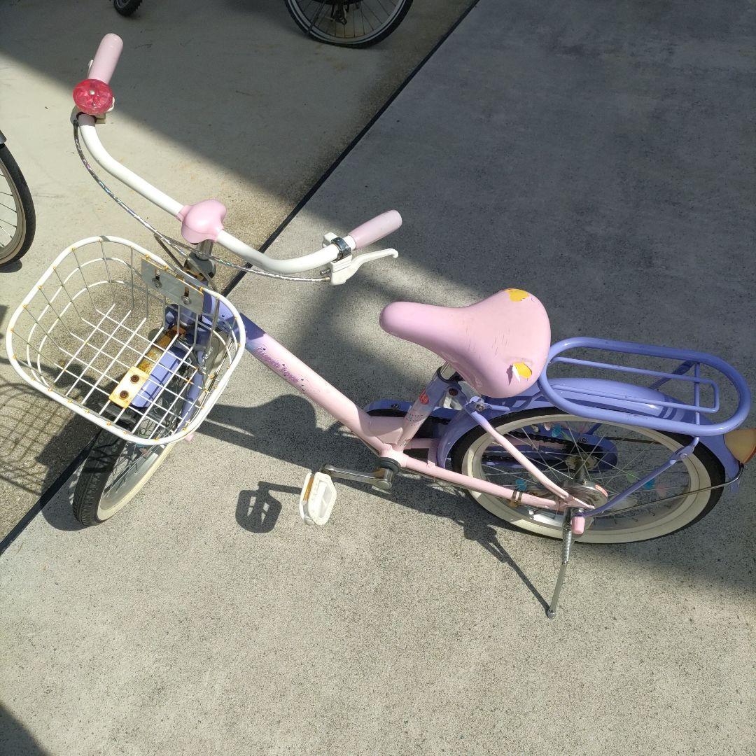 メゾピアノ 子供自転車18インチ SweetLove 女の子 前カゴ 補助輪可