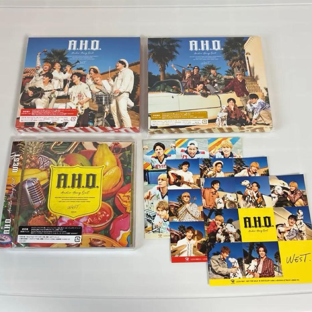 WESTꓸ「A.H.O. -Audio Hang Out-」三形態セット