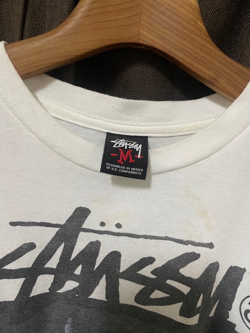 Stussy NAS NEXUS 7 コラボ Tシャツ ホワイト M