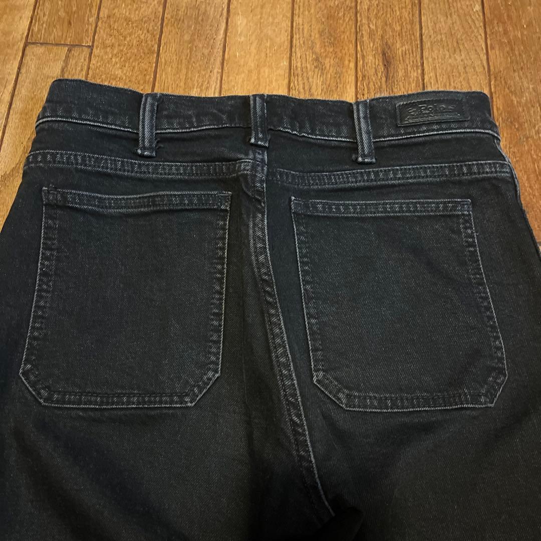 ポロラルフローレン　jenn flare denim フレアジーンズ　ブラック