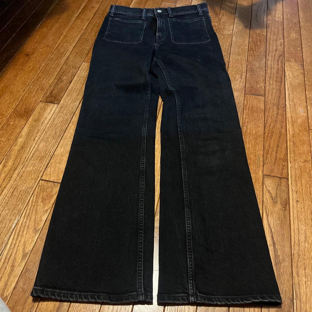 ポロラルフローレン　jenn flare denim フレアジーンズ　ブラック