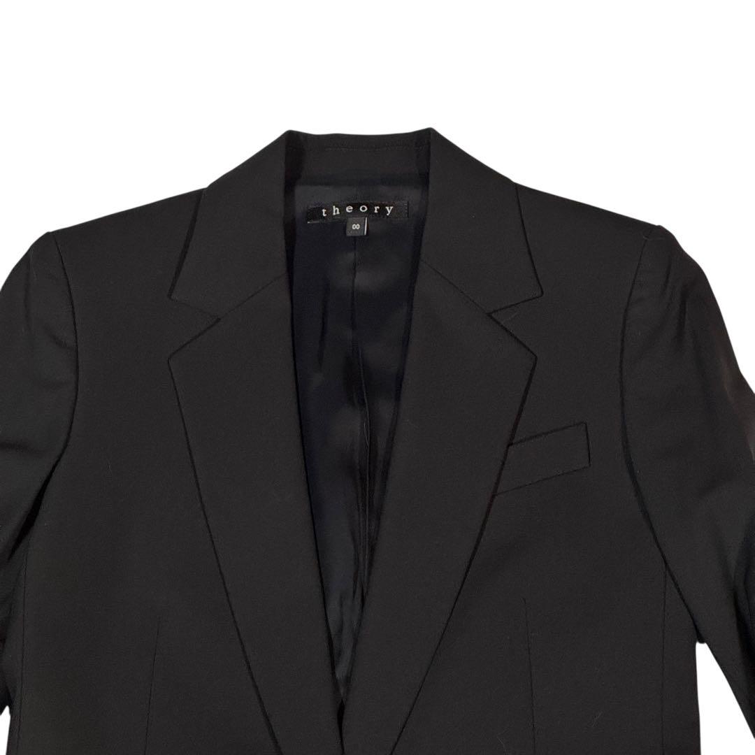 美品 Theory Tailor Gabe.N セットアップ 00 ブラック