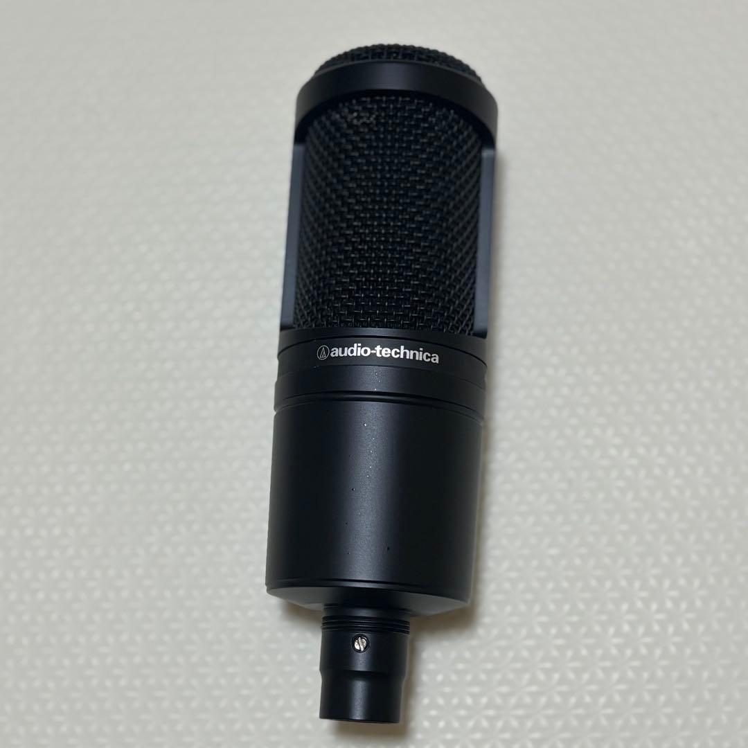 audio-technica AT2020 コンデンサーマイク 専用ケース付き