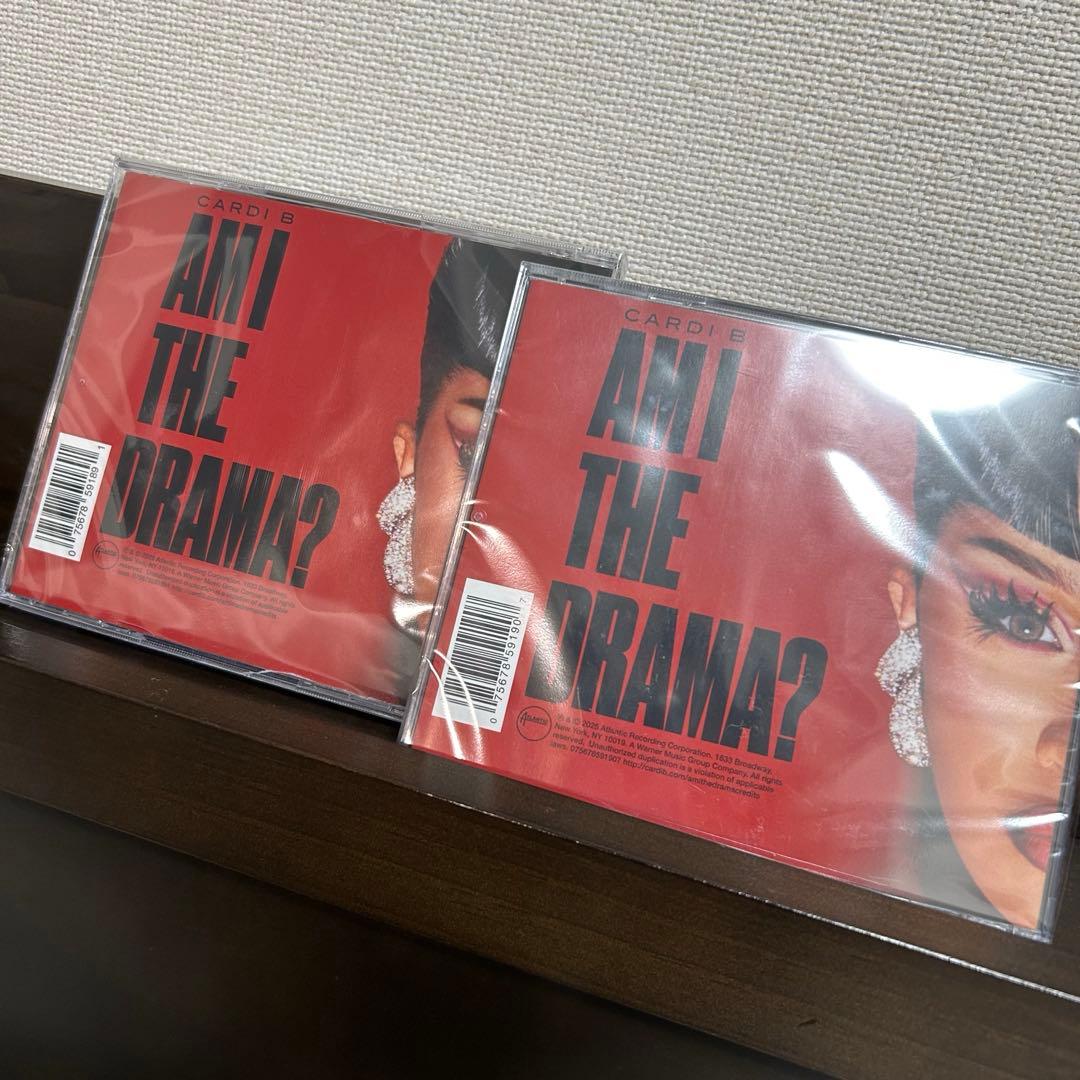 【未開封・限定版】Cardi B AM I THE DRAMA? 2枚セット