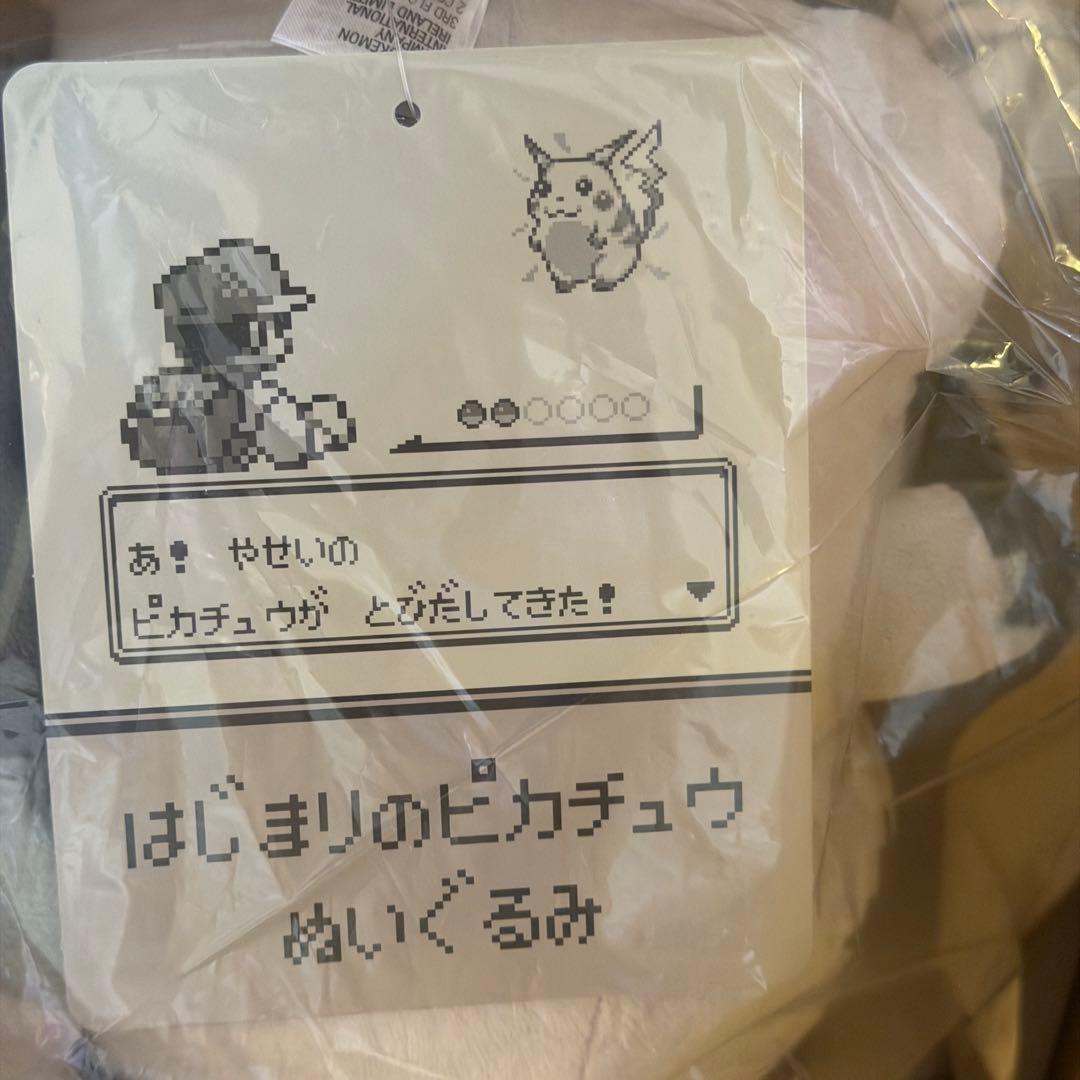 はじまりのピカチュウ ぬいぐるみ マスコット セット　ポケモン 30周年