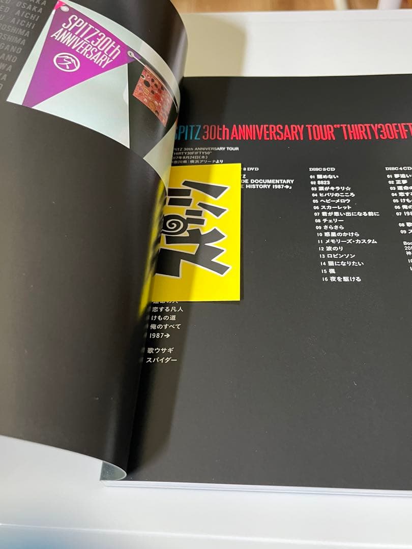 スピッツ30周年　ANNIVERSARY TOUR