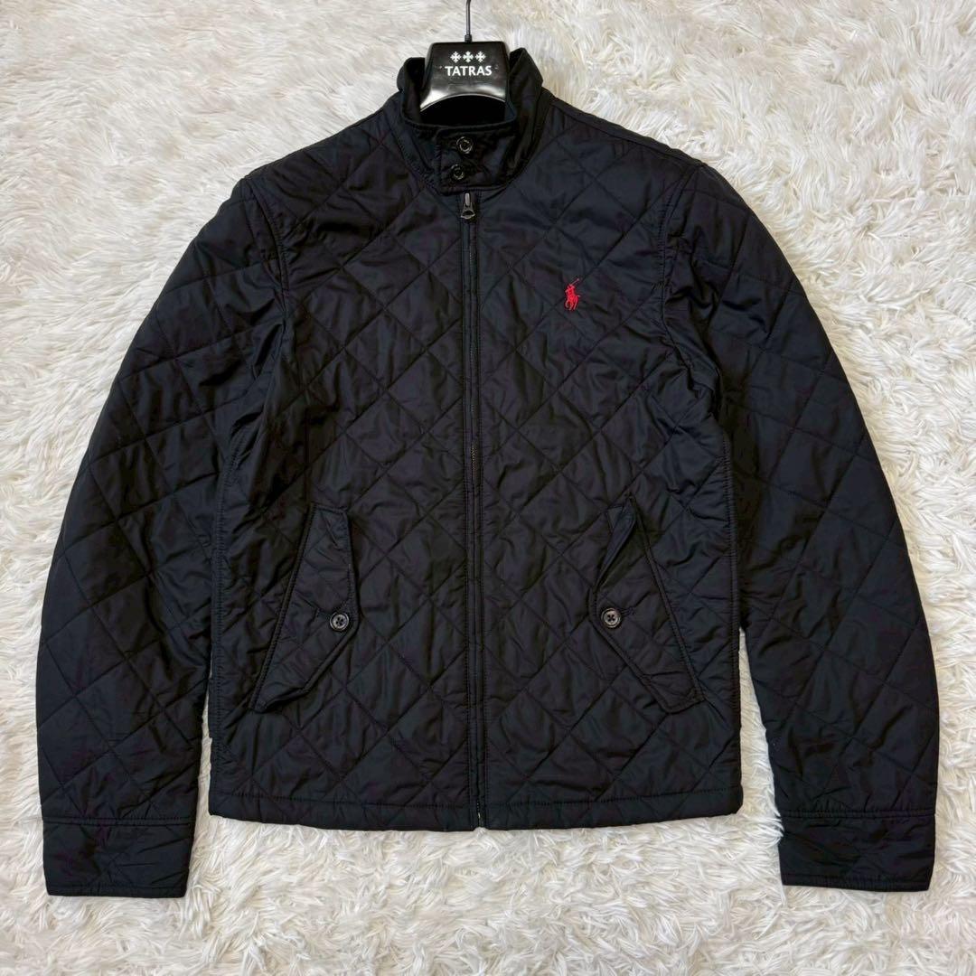 ✨極美品✨ポロラルフローレン スイングトップ キルティング タータンチェック 黒