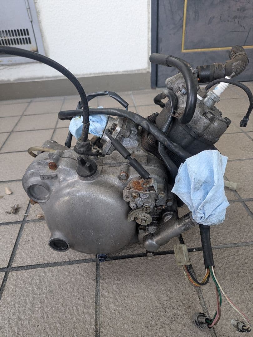 サ*ン様 TZR50 エンジン 部品取り 焼き付きあり 4EU TZM50R