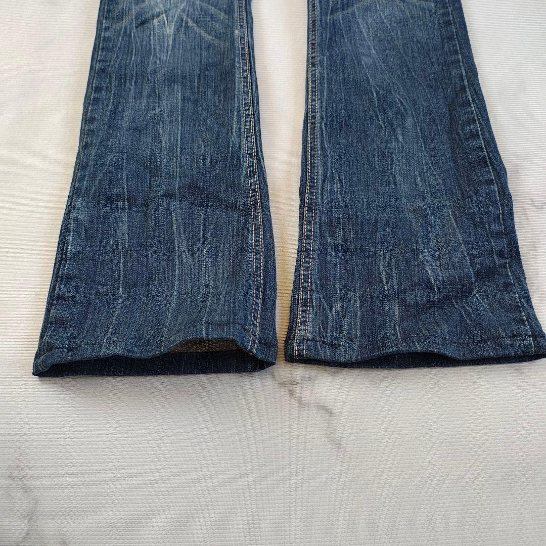 RED PEPPER美品 レッドペッパー ローライズ ストレートデニム 25