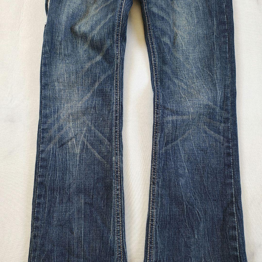 RED PEPPER美品 レッドペッパー ローライズ ストレートデニム 25