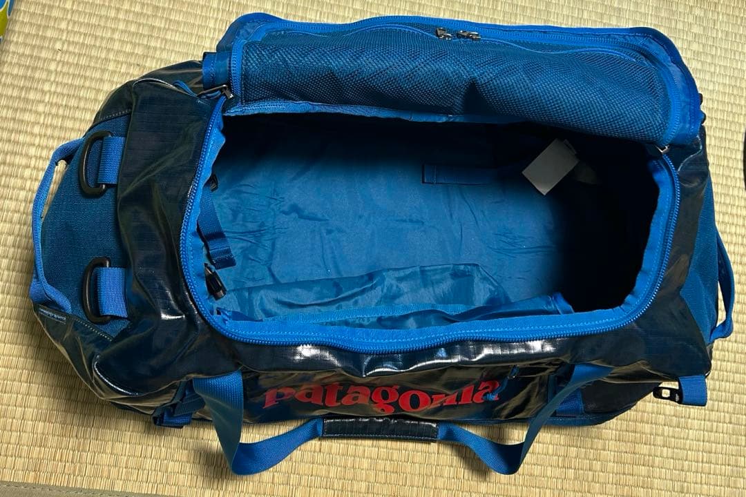 Patagonia ボストンバッグ ネイビー 60L