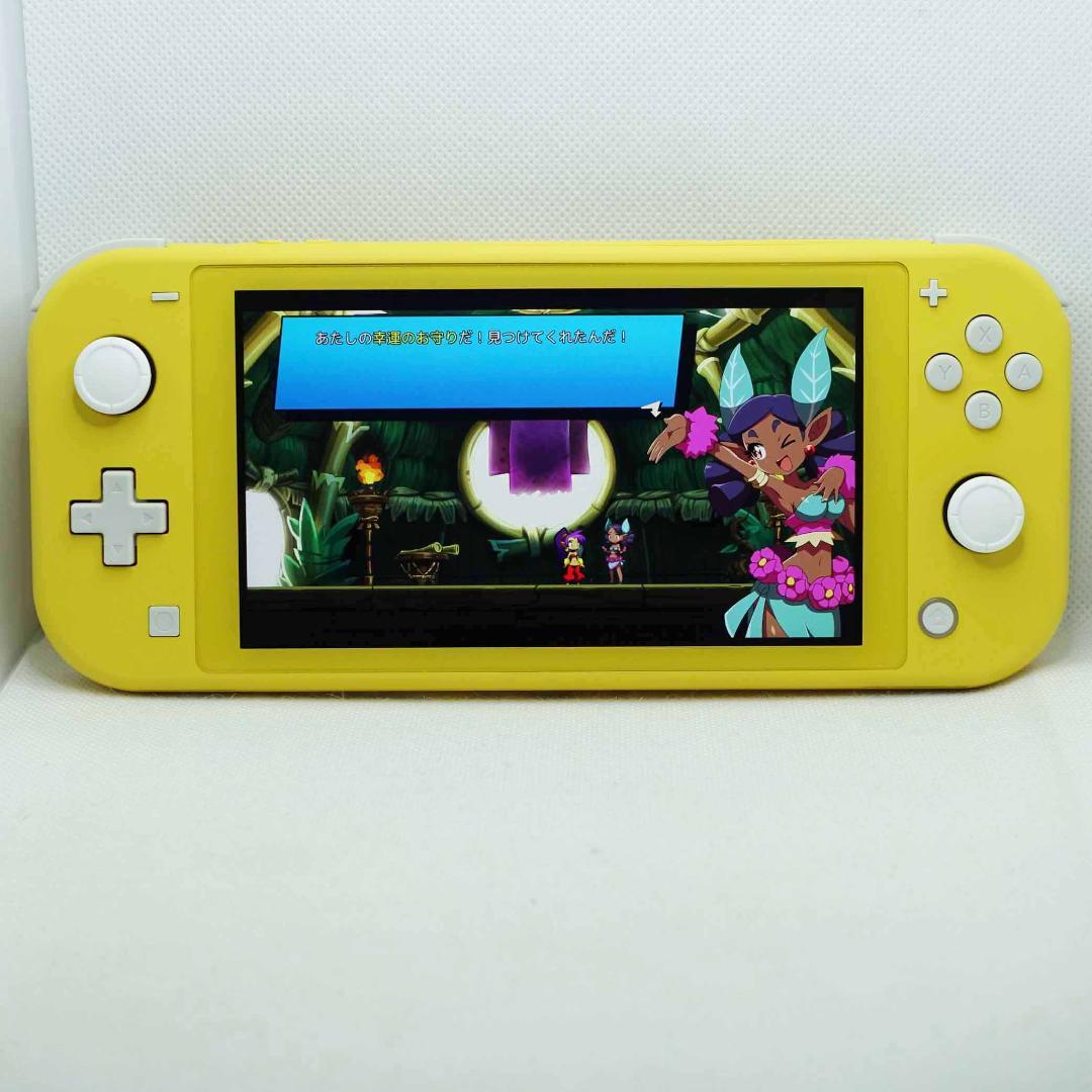 【スティック交換済み・箱付】Nintendo switch lite イエロー