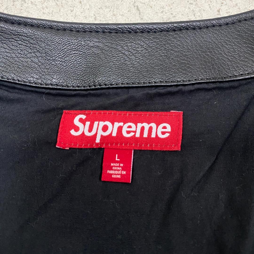 トップス Supreme Toy Machine Faux Leather Vest L