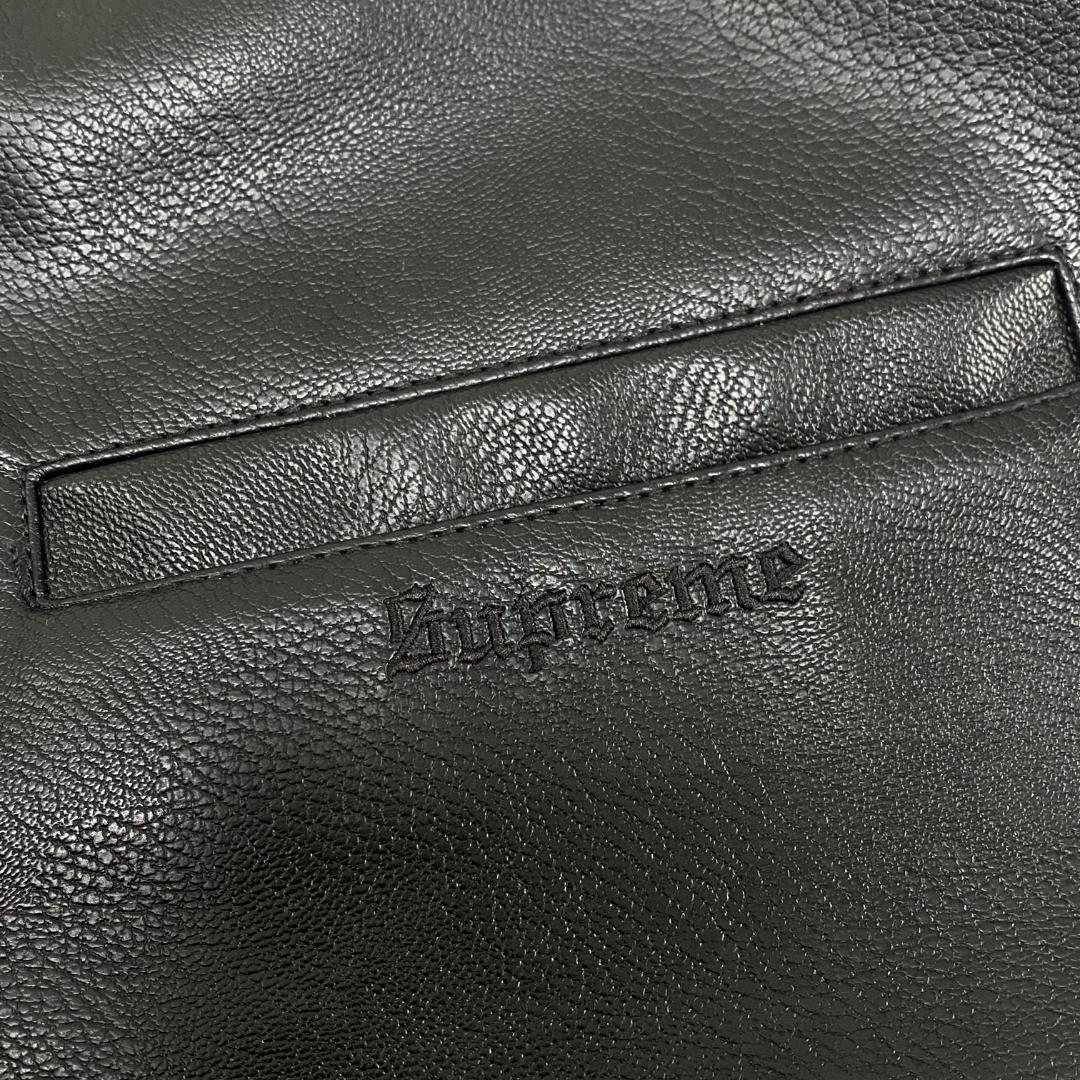 トップス Supreme Toy Machine Faux Leather Vest L