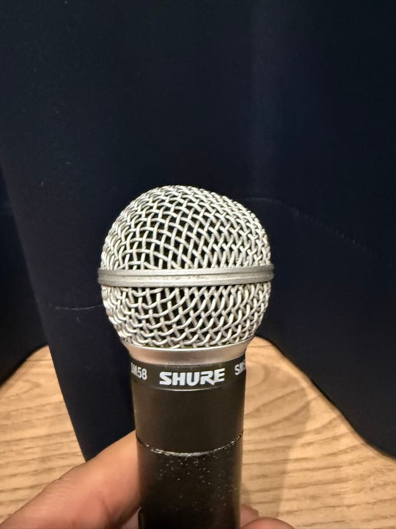 Shure SM58 ダイナミックマイク　3本セット