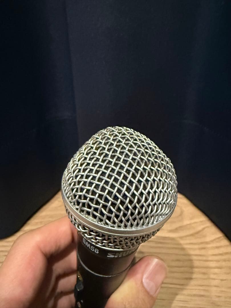 Shure SM58 ダイナミックマイク　3本セット