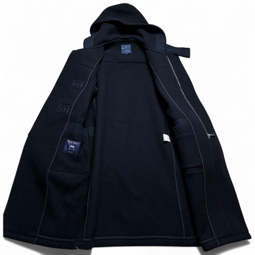 22AW ブルックスブラザーズ×ロンハーマン ムーン生地 メルトンダッフルコート