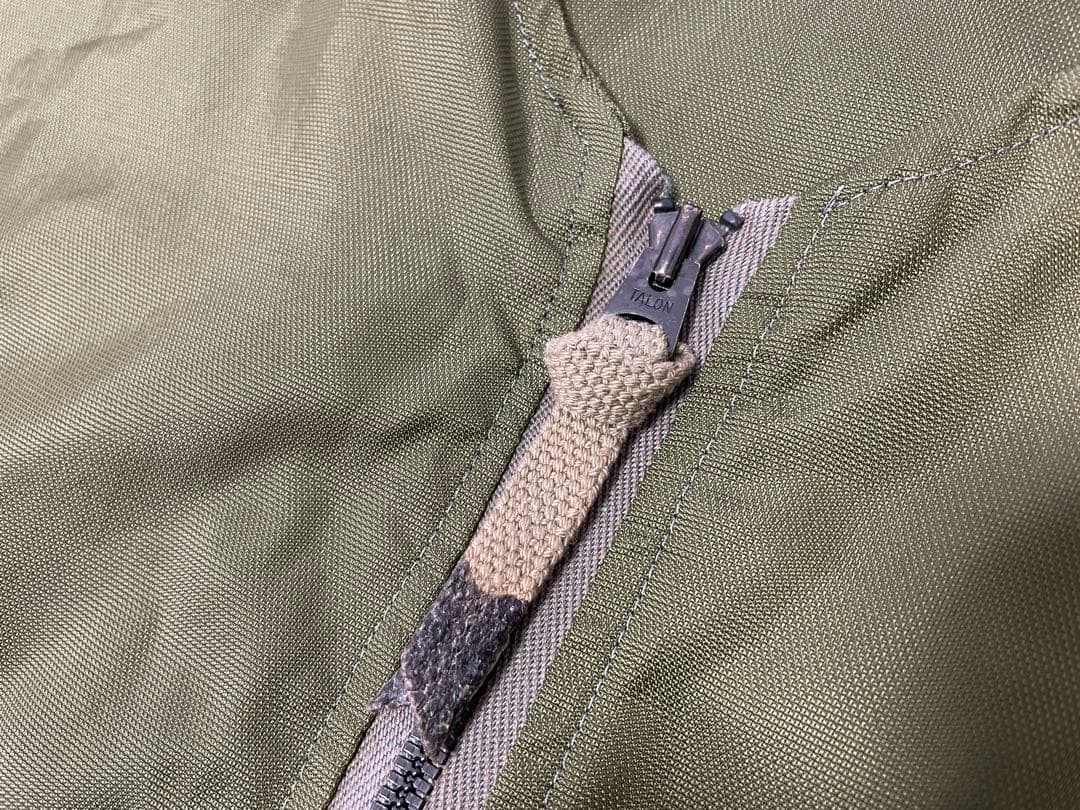 50s “ USAF E-1 RADIO VEST 【実物】TARON ZIP