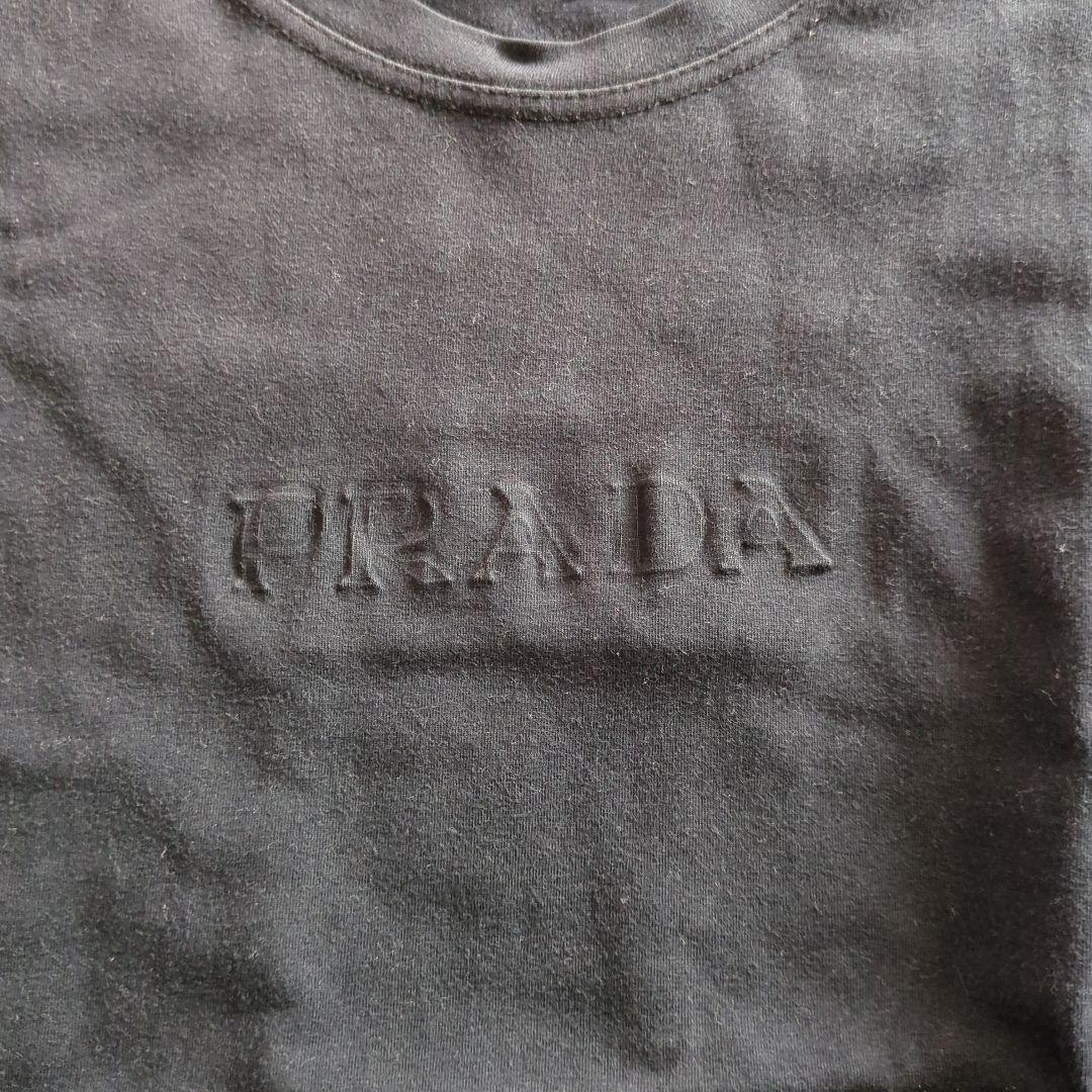 PRADA ロゴ Tシャツ 黒