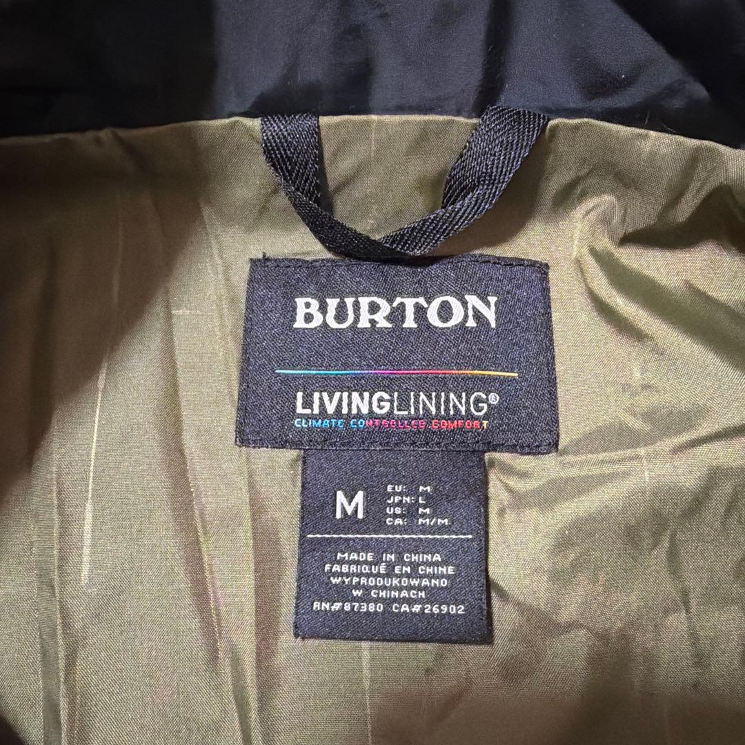 BURTON コーチジャケット　US M 新品未使用品