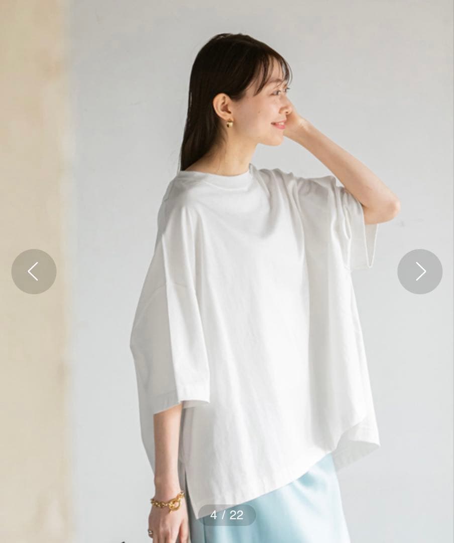 Noble別注 コグザビッグスモーク DELTA T-SHIRT 白 ホワイト
