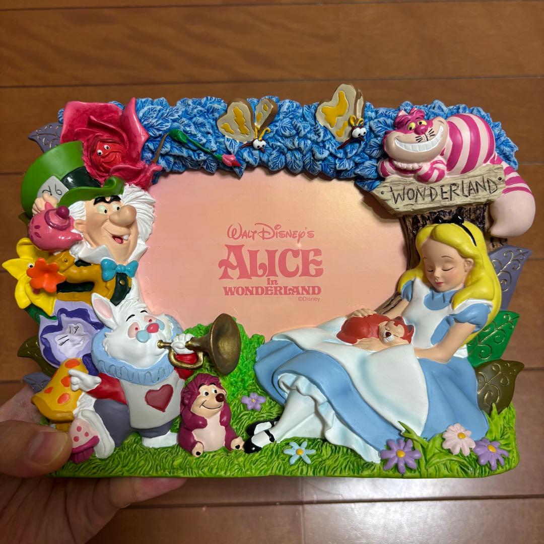 【新品未使用】不思議の国のアリス 写真立て