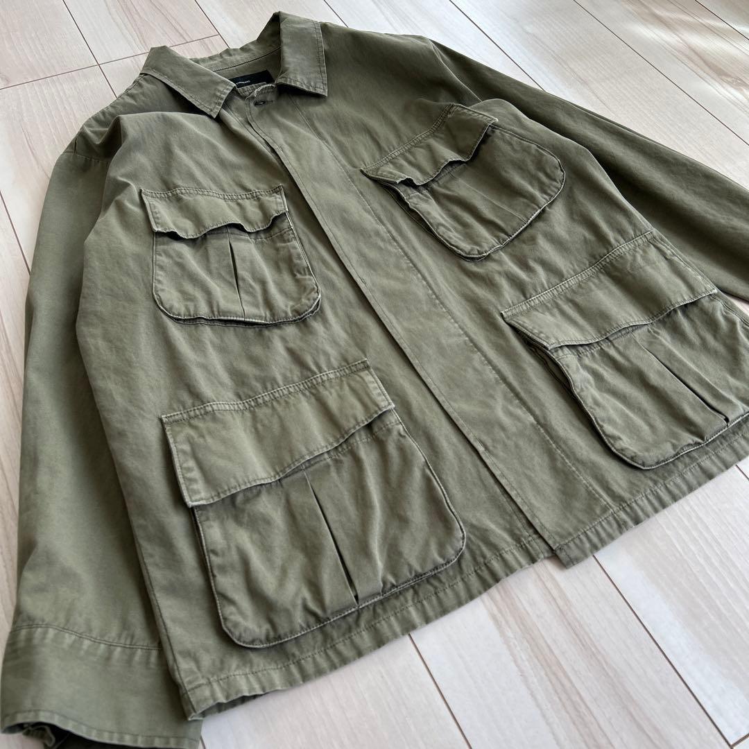 美品 JOURNAL STANDARD ミリタリージャケット カーキ