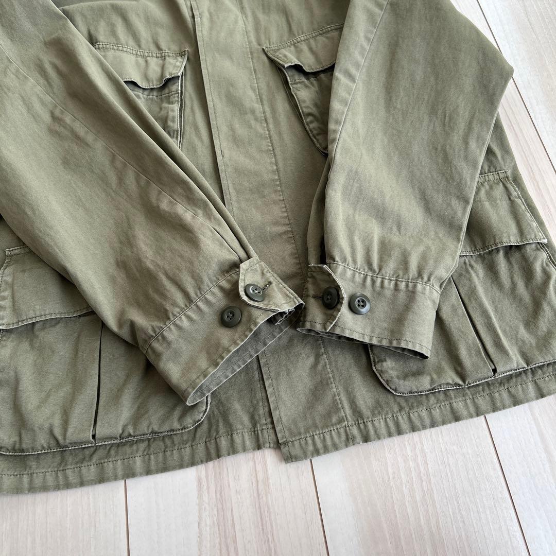 美品 JOURNAL STANDARD ミリタリージャケット カーキ