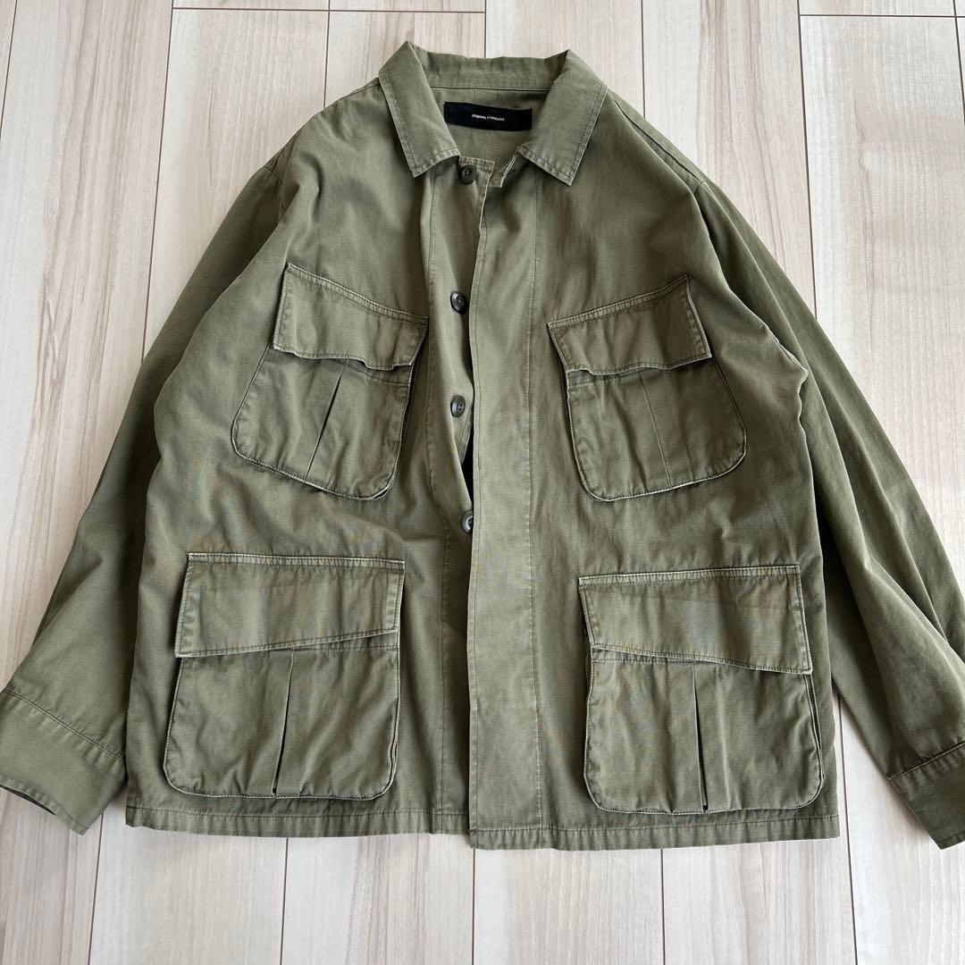美品 JOURNAL STANDARD ミリタリージャケット カーキ