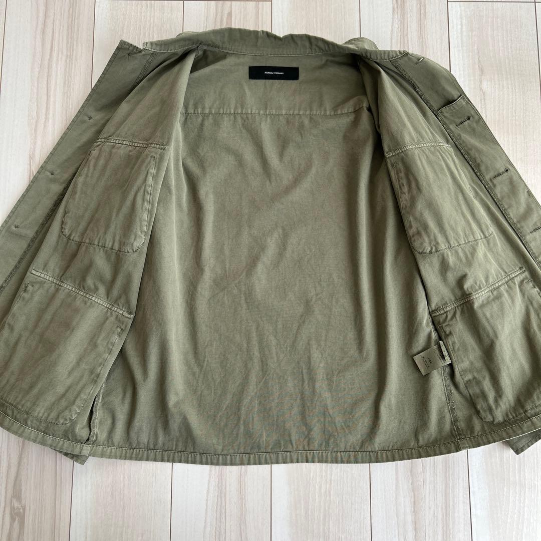 美品 JOURNAL STANDARD ミリタリージャケット カーキ