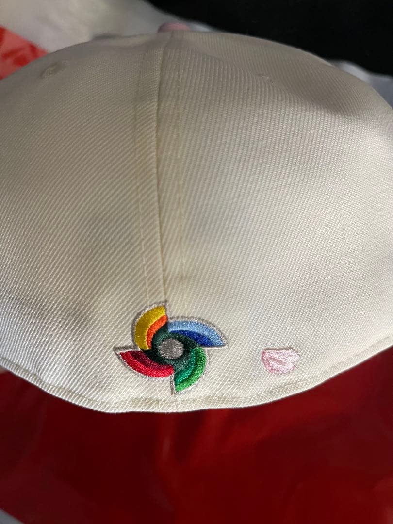 ひ*ろ様 侍ジャパン　桜　キャップ　7 5/8 帽子　ニューエラ　WBC 大谷