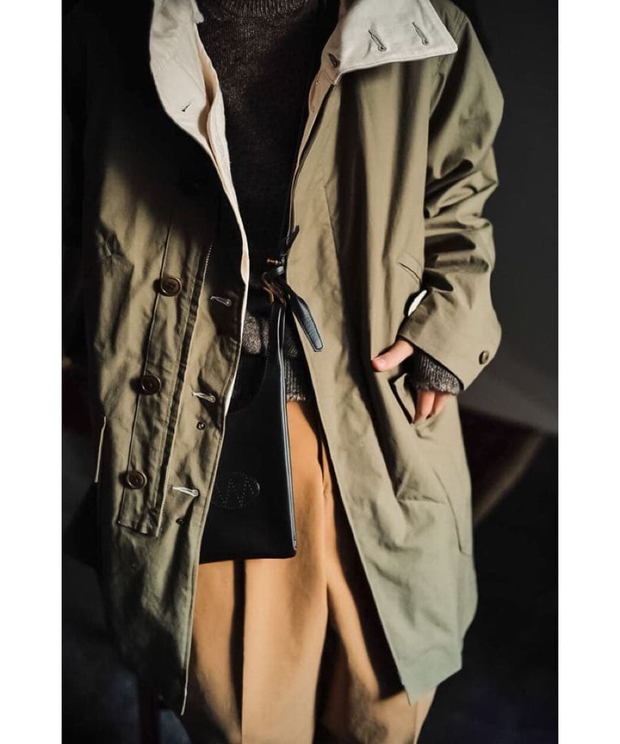 ジャケット・アウター MAATEE&SONS UK VENTILE ARMY COAT
