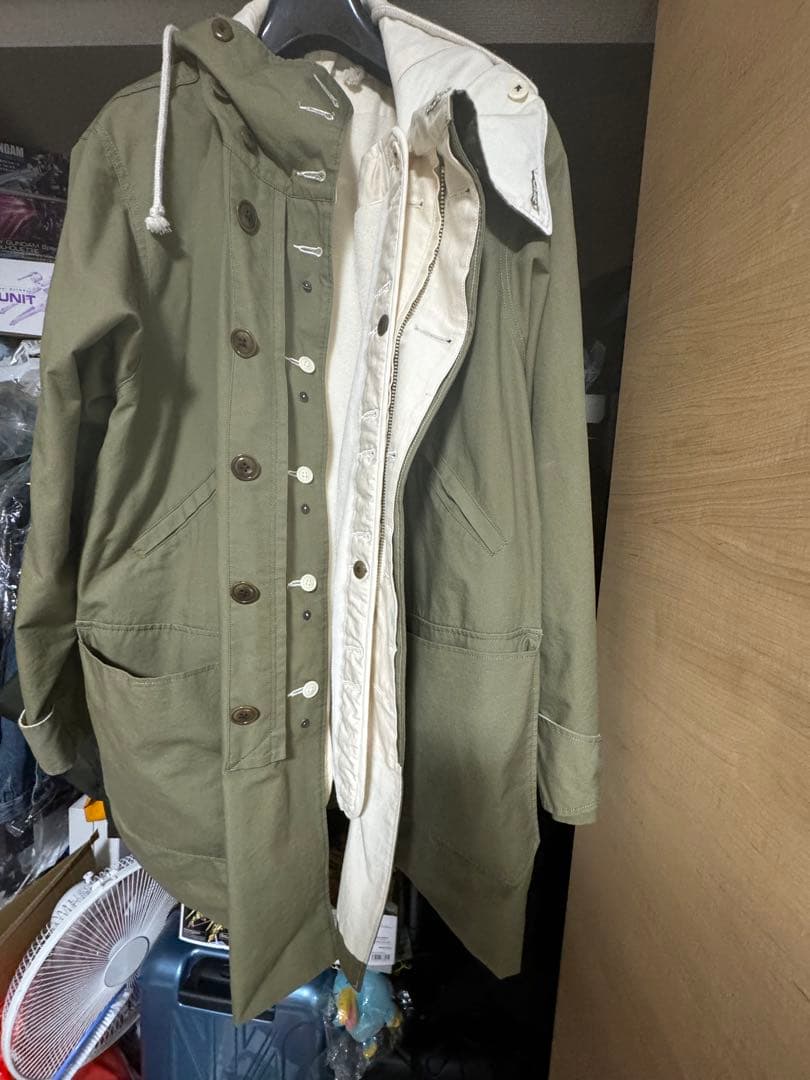 ジャケット・アウター MAATEE&SONS UK VENTILE ARMY COAT