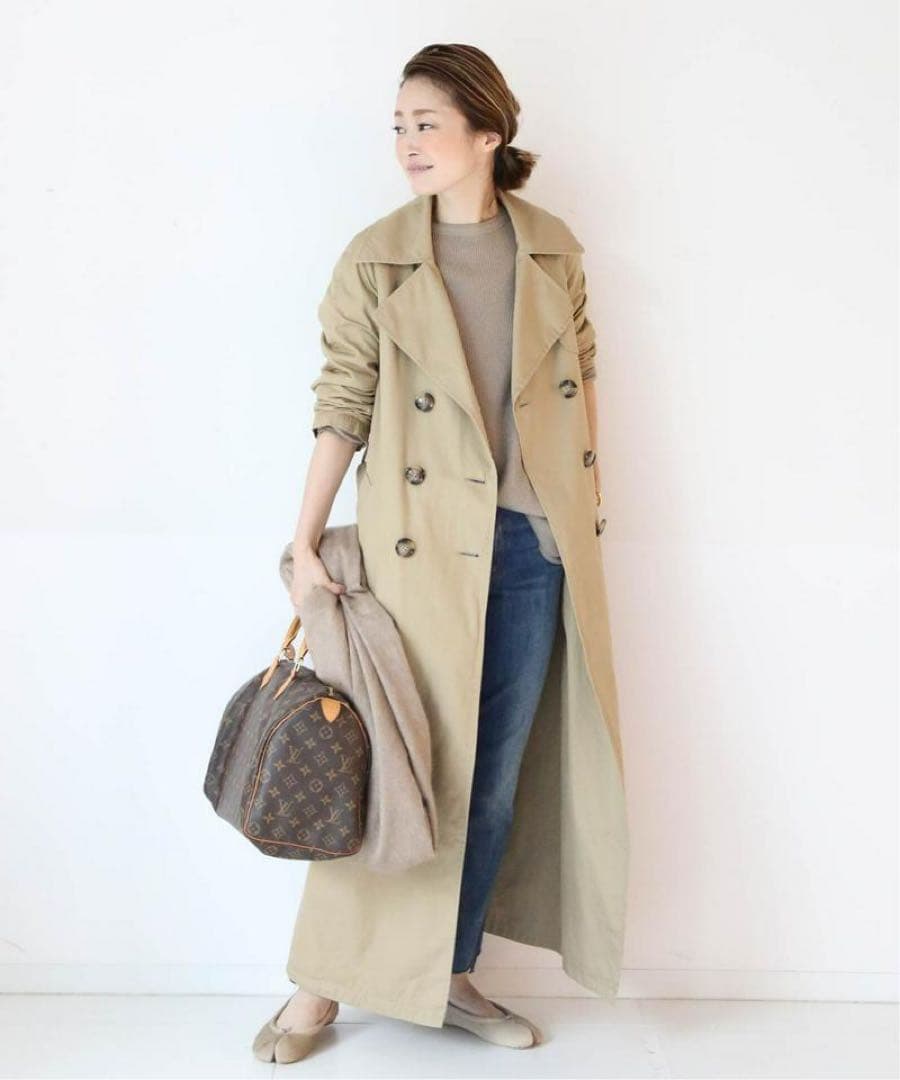 Deuxieme Classe ロングトレンチコート