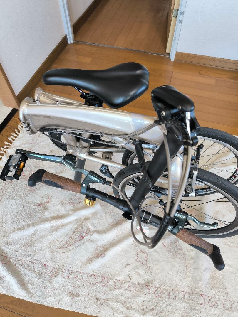 tern verge n8 シャンパンゴールド 改造有