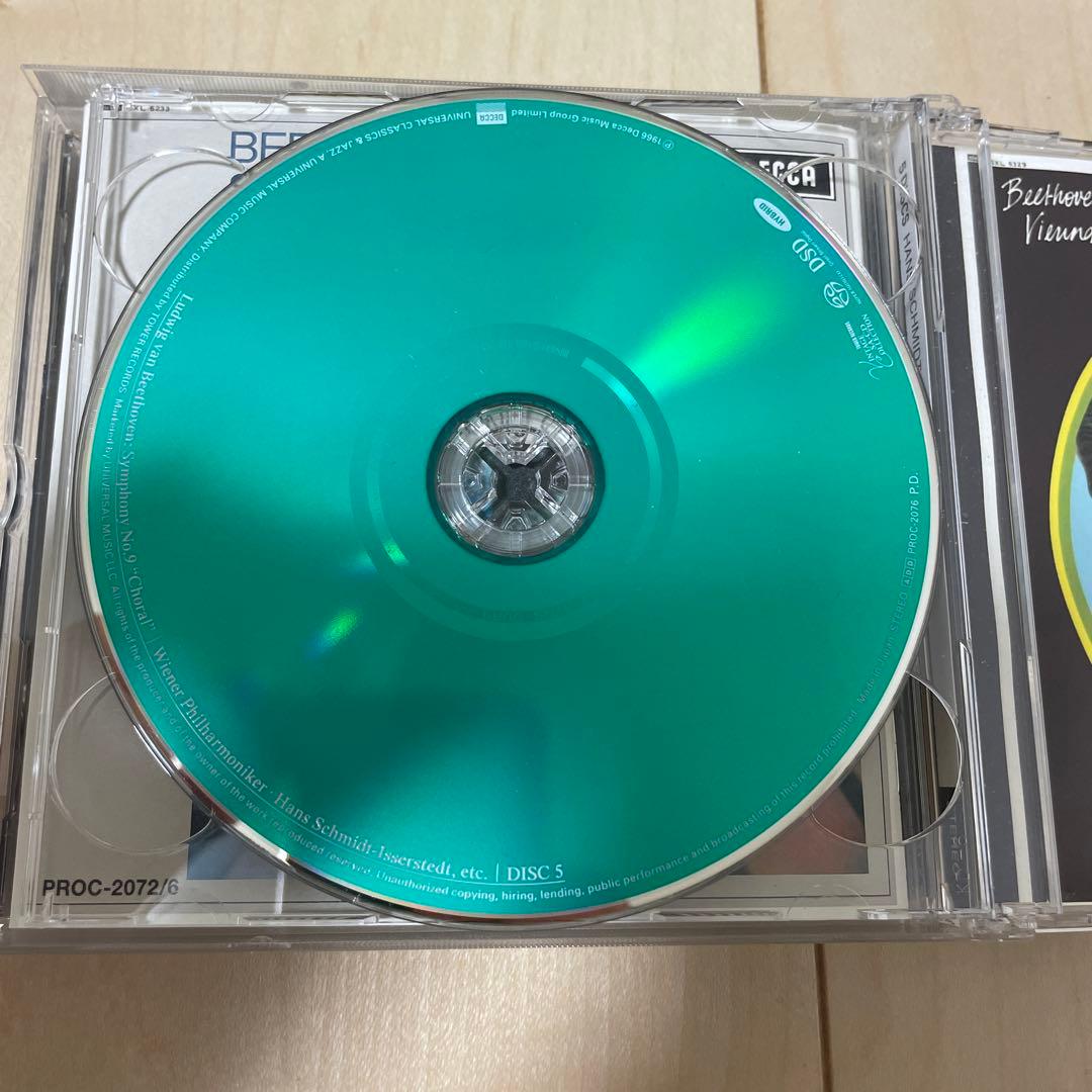 【5SACD】ベートーヴェン：交響曲全集　イッセルシュテット　タワレコ限定盤