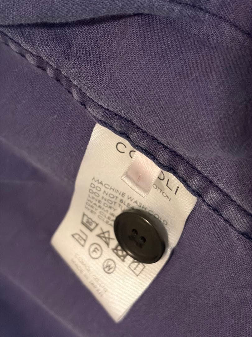 あ*ら様 24SS comoli コットンドリルワークジャケット
