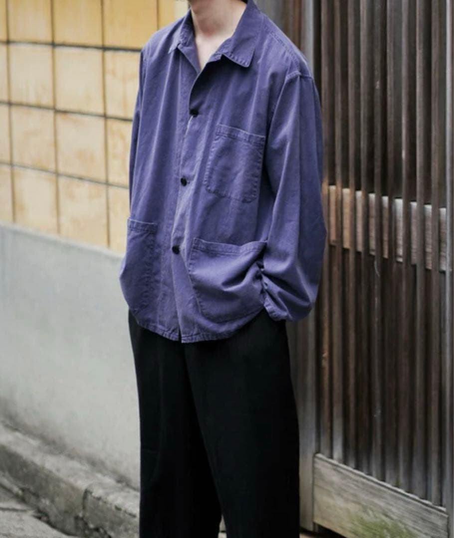 あ*ら様 24SS comoli コットンドリルワークジャケット