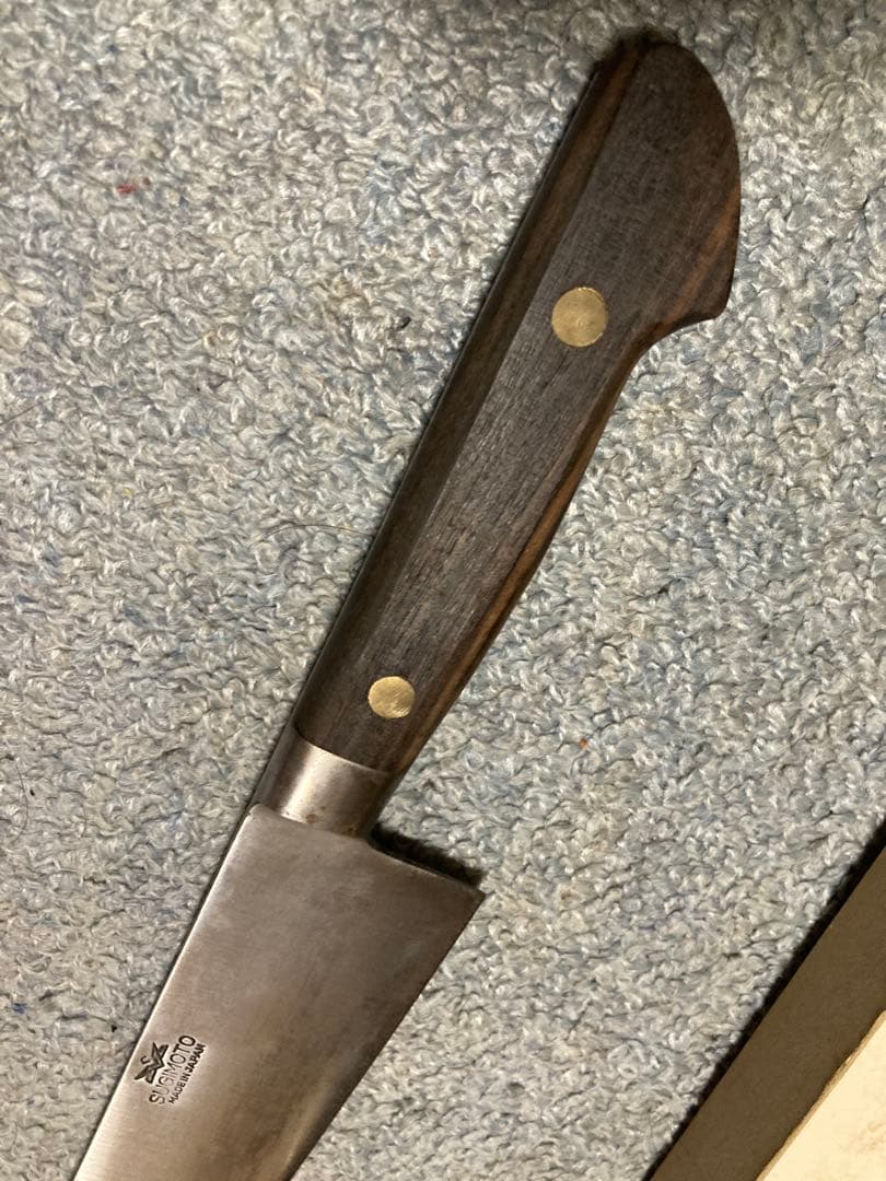 SEGIMOTO 牛刀 約33cm 専用ケース付き