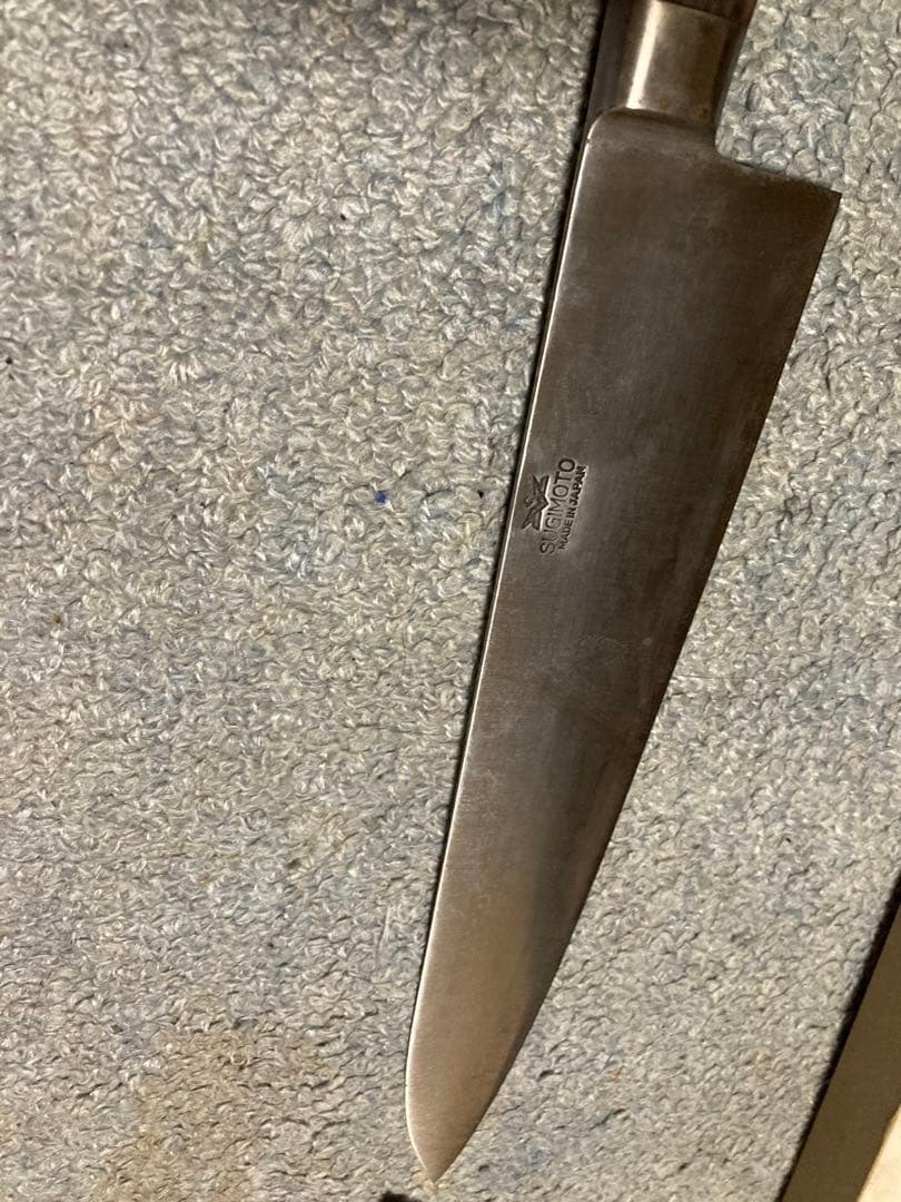 SEGIMOTO 牛刀 約33cm 専用ケース付き