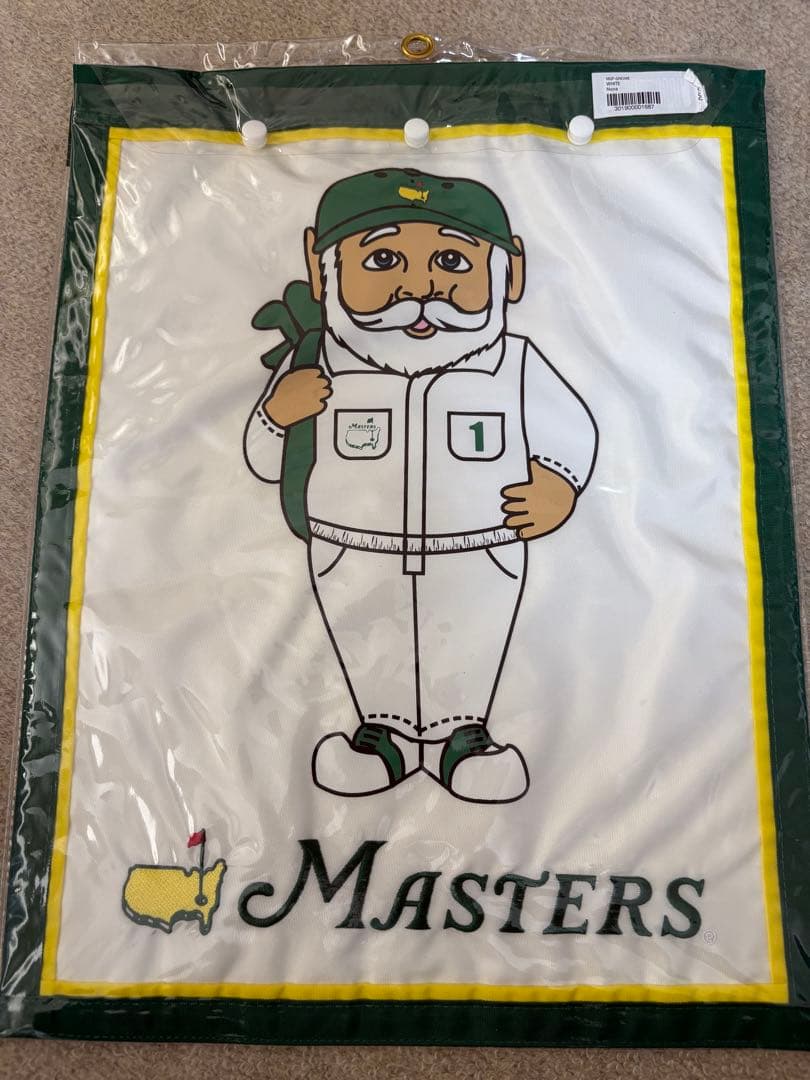 わんこ　MASTERS ガーデンフラッグ GNOME
