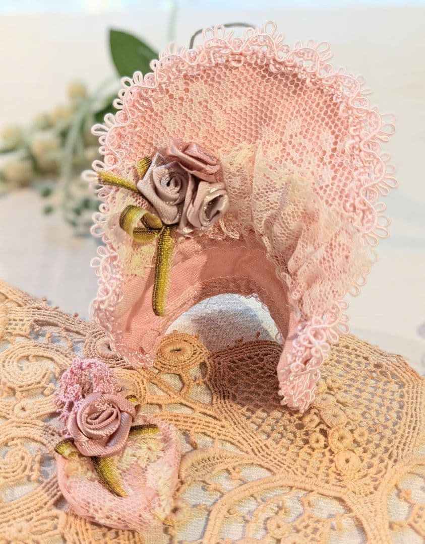 Handmade　ビスクドール　アウトフィット　ミニョネット　約18cm前後用