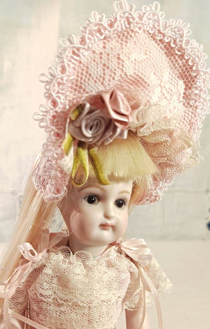 Handmade　ビスクドール　アウトフィット　ミニョネット　約18cm前後用